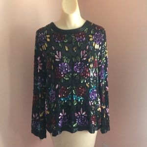Fabulous silk and beaded top.
